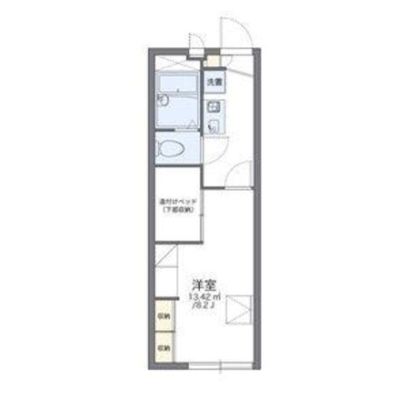 レオパレス下山の物件間取画像